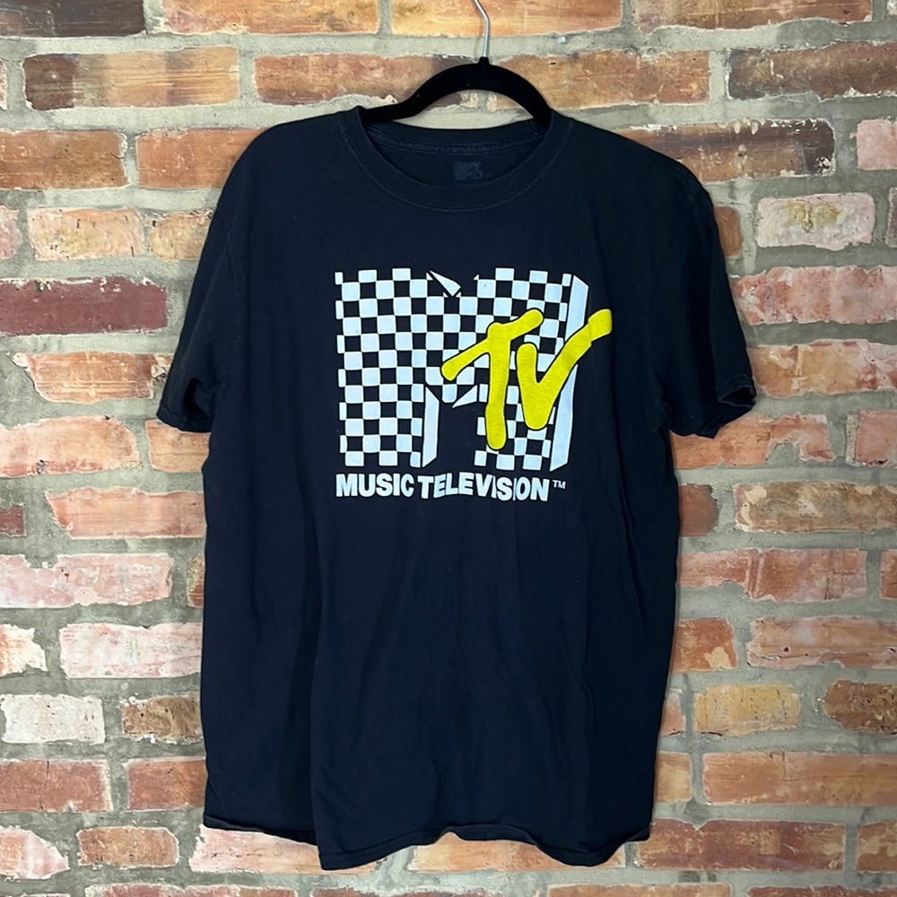 MTV vintage, black t-shirt